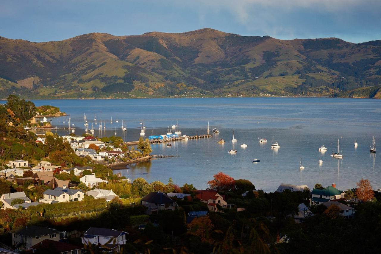 Akaroa Holiday Home Spacious And Quite With Stunning Harbour Views And Close To Town Bagian luar foto